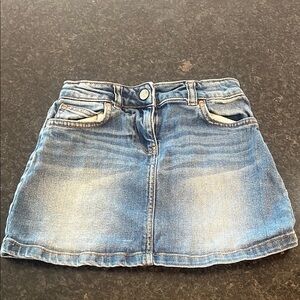 Denim Mini Skirt